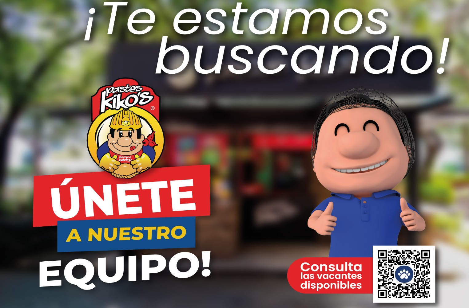 Bolsa de trabajo Pastes Kikos