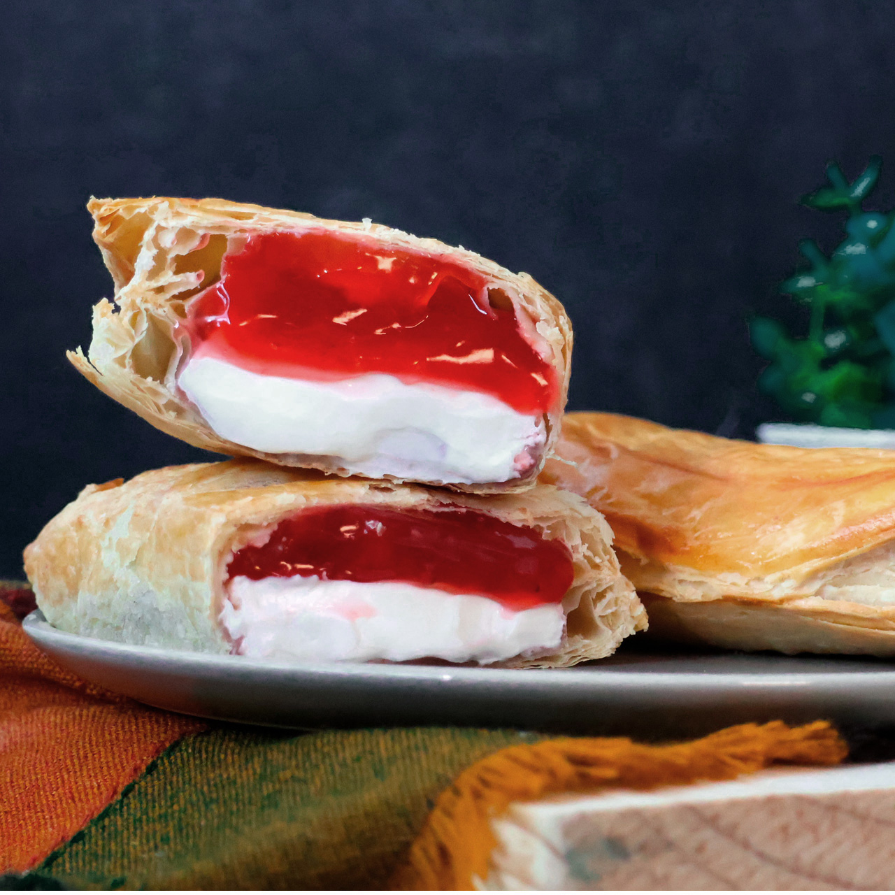 Paste de Fresa con Philadelphia