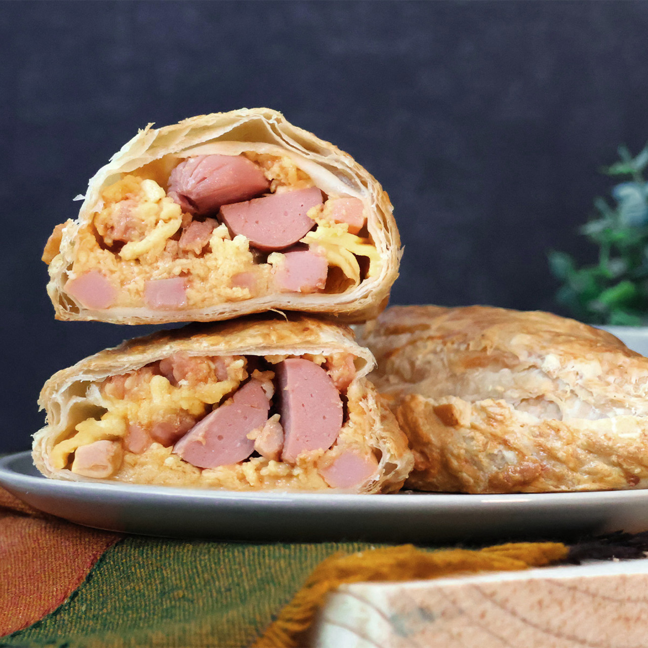 Paste de Salchicha, jamón y queso